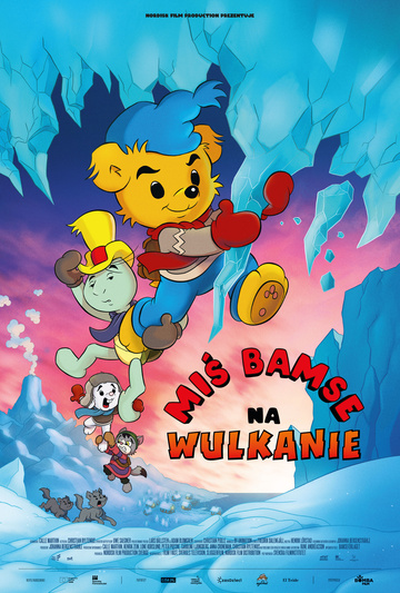 Miś Bamse na wulkanie