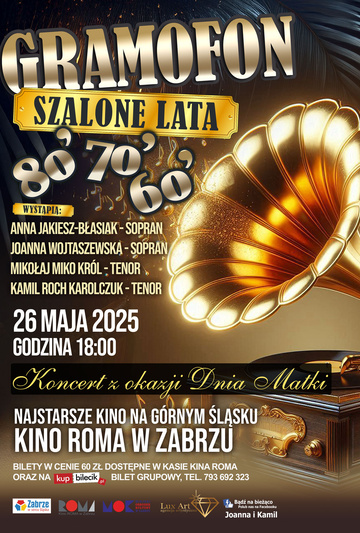 GRAMOFON – czyli szalone lata 60', 70', 80'